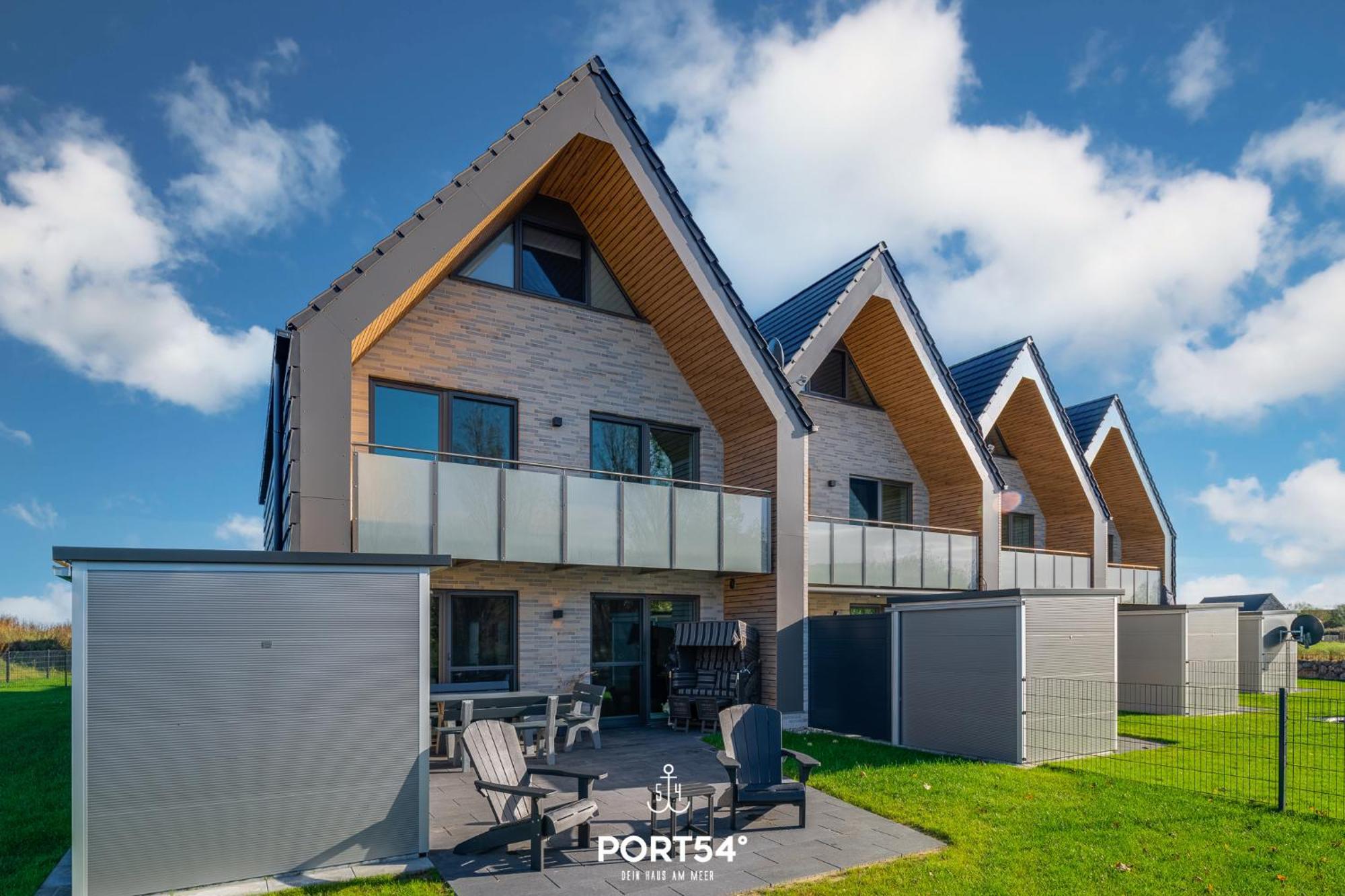 Ferienhaus Meerzeit 比苏姆 外观 照片