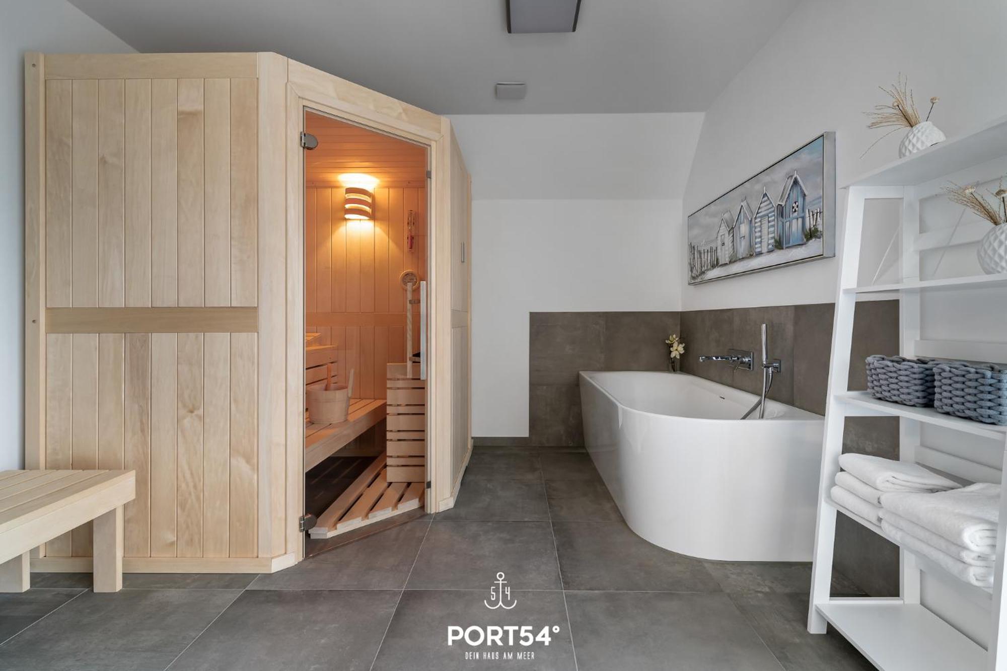 Ferienhaus Meerzeit 比苏姆 外观 照片